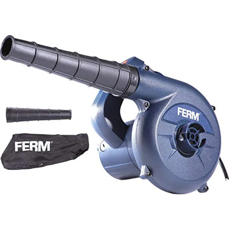 FERM Elektro-Gebläse EBM1003, 400 W mit variabler Geschwindigkeit und Staubsaugerfunktion, 3 m Kabel – Bild 9