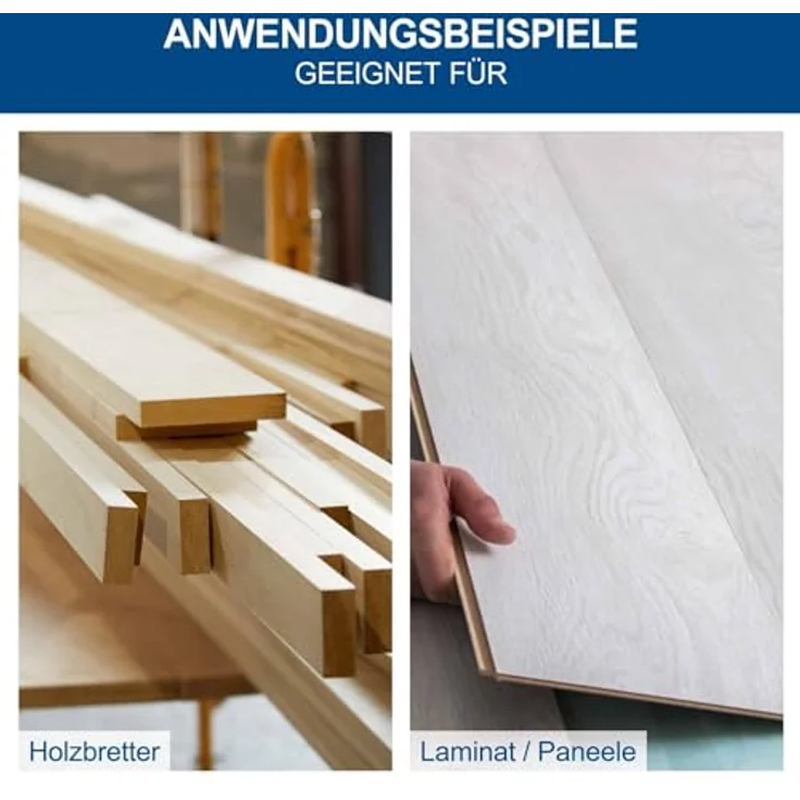 Scheppach Kappsäge- und Gehrungssäge HM210L | Leistung 1500W | Schnitthöhe -/ Breite 60 & 120mm | SägeblattØ 210mm | Sägekopf 45° neigbar nach links | Laser, Werkstückauflagen & Sägeblattschutz – Bild 5