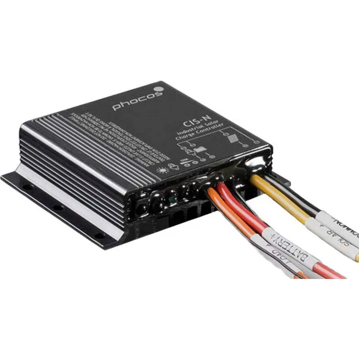 Phocos Solarladeregler Phocos CIS-N-20, vollgekapseltes Gehäuse, IP68-Funktion, Infrarot-Fernbedienung