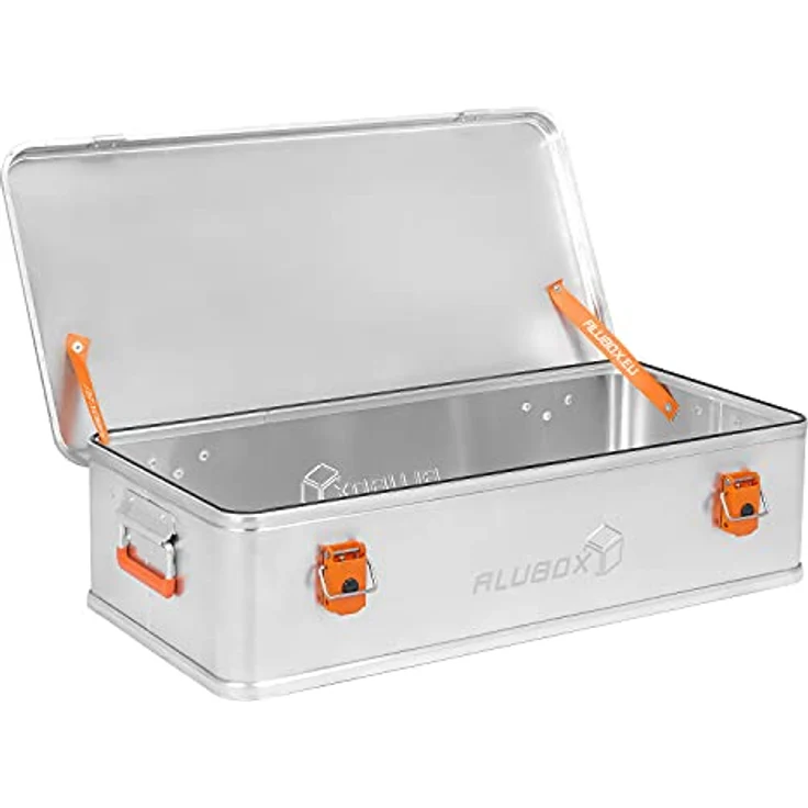 ALUBOX Werkzeugkoffer Motorradkoffer Outdoor Transportkiste (45 Liter) Volle Aluminiumkonstruktion, spritzwassergeschützt, 1 mm Wandstärke – Bild 3