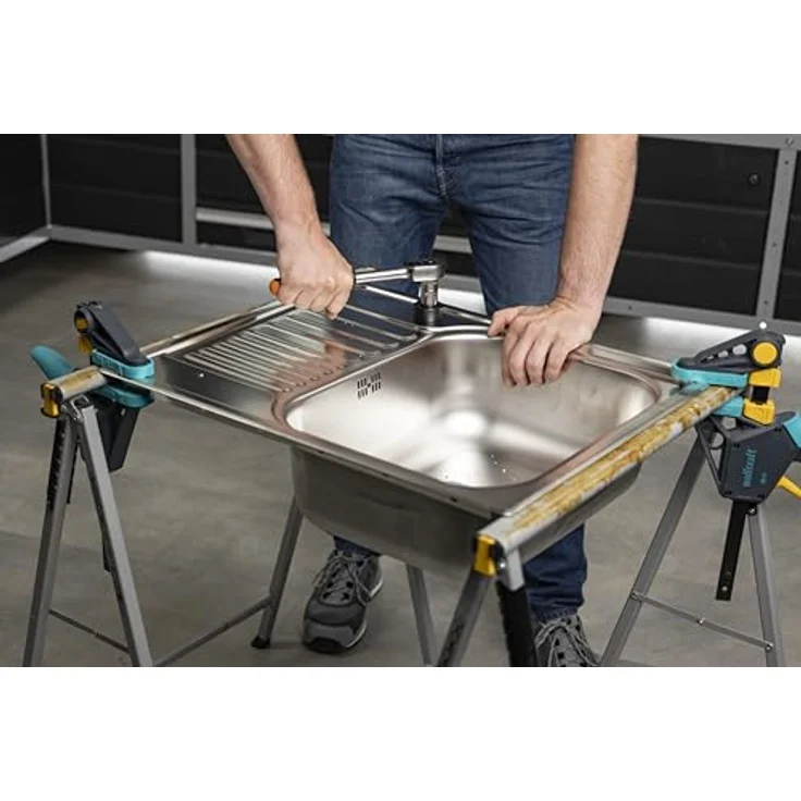 Wolfcraft Lochschneider für Wasserhähne ø35mm, präzises Ausstanzen für Bleche und Edelstahl – Bild 7