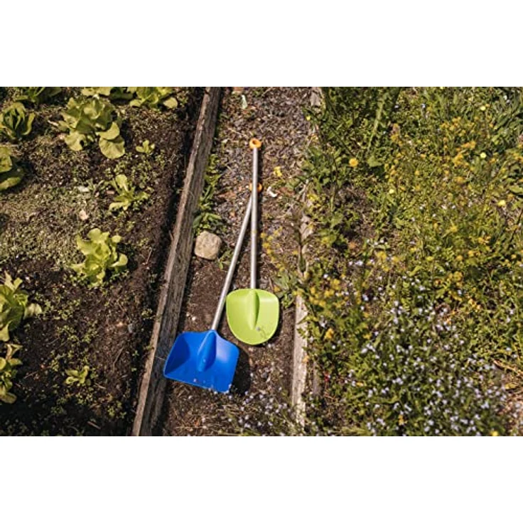 Fiskars Kinder-Spaten, Länge: 91 cm, Kunststoff-Blatt-Aluminium-Stiel, Grün-Orange, MyFirst Fiskars, 1001420 – Bild 14