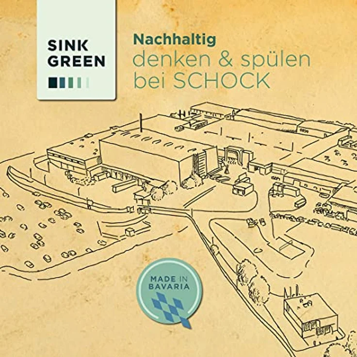 Schock Granitspüle Schock Modul Becken Cristadur Kallio M-100-M, 0/0 cm, Material-Technologie, verschiedene Farben – Bild 5