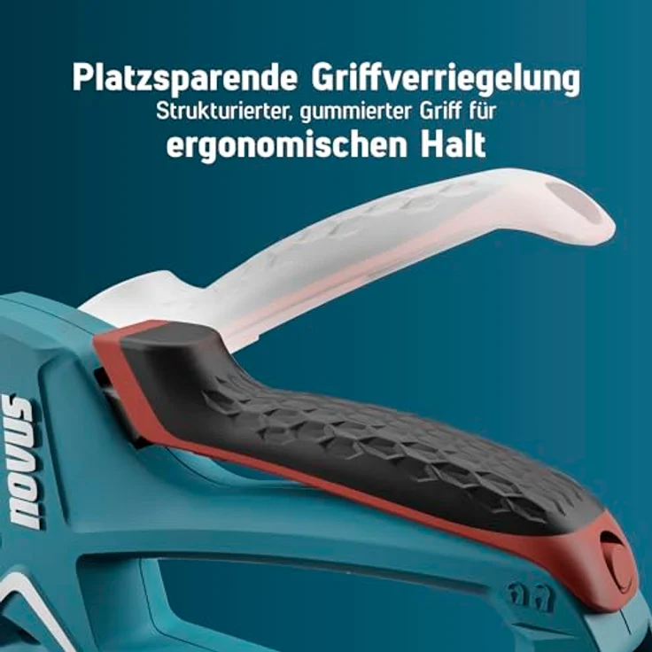 NOVUS Nagler Novus Tools J-15 Handtacker, 2-in-1 Tacker für Feindrahtklammern und Flachdrahtklammern von 4 - 10 mm, blau – Bild 4