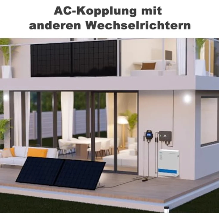 APsystems® EZHI Hybrid-Mikrowechselrichter mit EPEVER® LiFePO4 Solarstromspeicher 5430Wh, IP65, 0% MwSt. – Bild 6