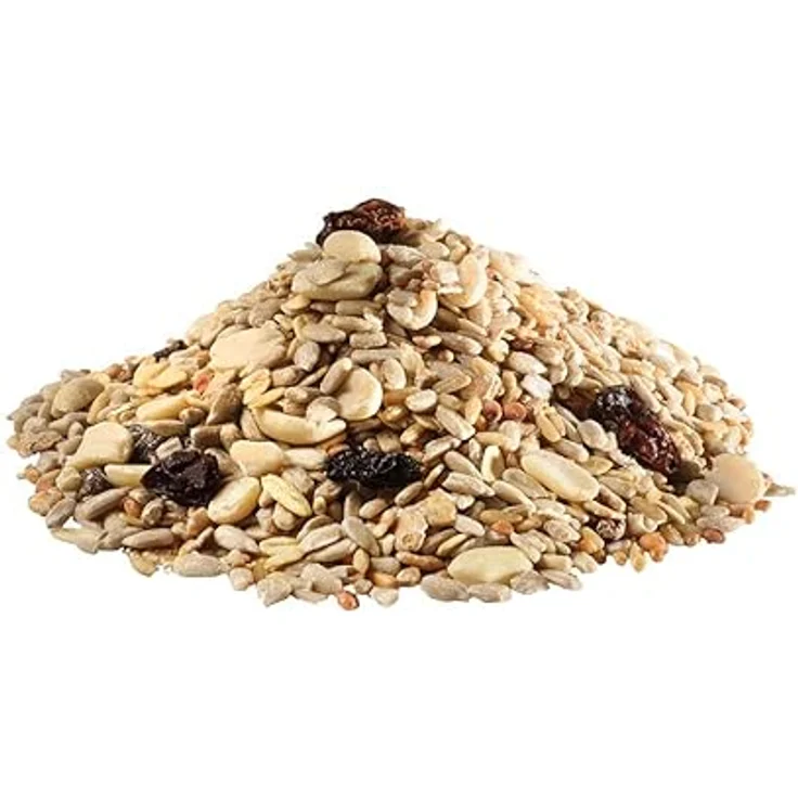 PANTO Wildvogelfutter Power Mix – 4x1,7 kg Vogelfutter für Futterhäuschen, Streufutter für Vögel mit Sonnenblumenkernen, Erdnüssen, Rosinen, Getreideflocken – Bild 2