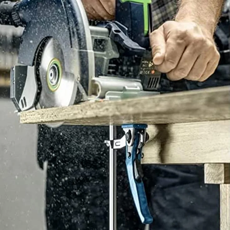 Högert Technik - Hebelzwinge 160 mm I Befestigungskraft bis 2050 N I Aus Gehärtetem Stahl I Arretierungratsche I Schnelle Regulierung der Druckkraft I HT3B941 – Bild 5