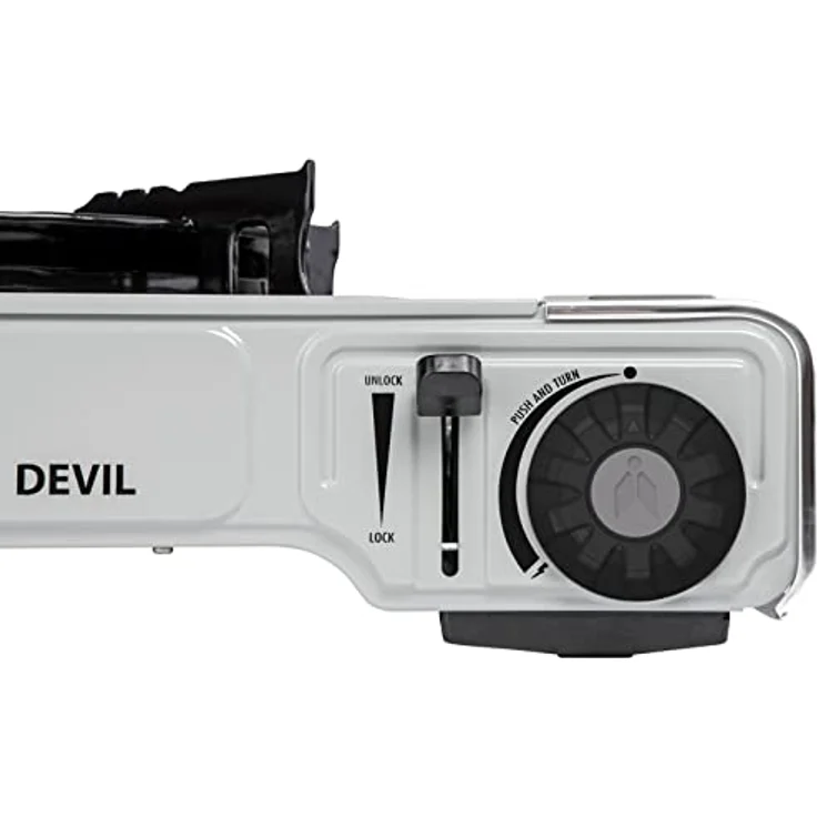 Brunner Devil, Gaskocher mit 2,5 kW Brennerleistung, kompakt und transportabel mit Koffer – Bild 4