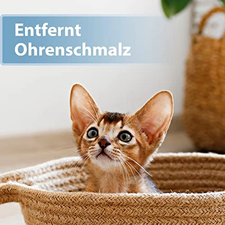 Felisept Ohrpflege Finger-Pads für Katzen, 50 Stück, zur sanften Reinigung und Pflege von Katzenohren, desodorierend und tierärztlich empfohlen – Bild 4