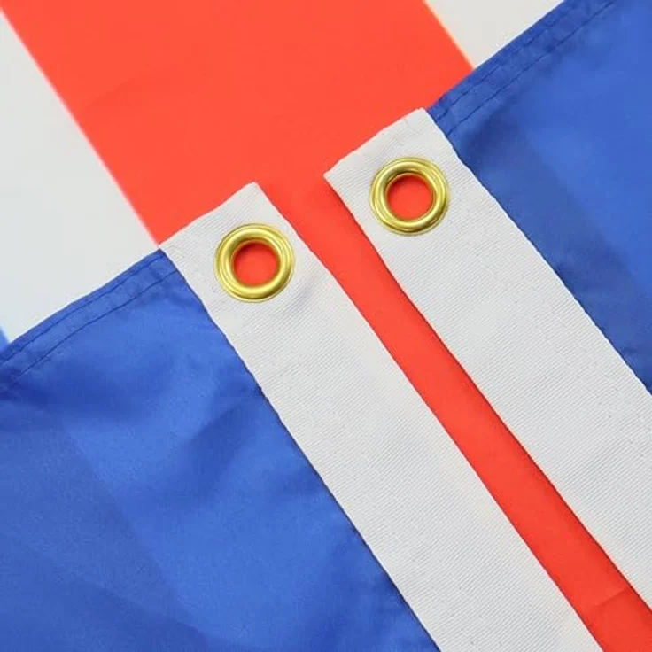 AZ FLAG Island-Flagge 90 x 60 cm, 100% Polyester, mit Metallösen, 2 Stück, ultra widerstandsfähig für Innen- und Außenbereich – Bild 2