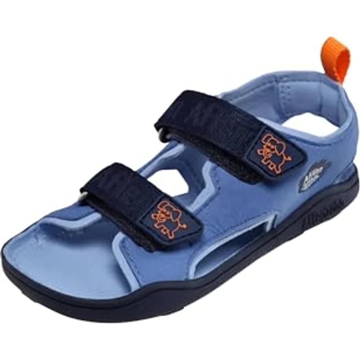 Affenzahn AIRY Elefant, Unisex Sicherheitssandalen mit Barfußsohlen, Blau, Größe 24 – Bild 8