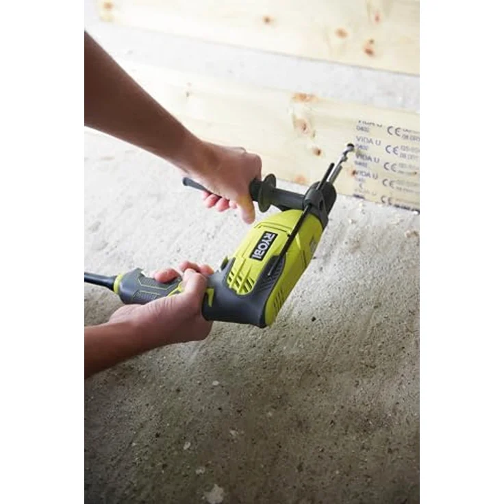 Ryobi 5133002016 1-Gang Schlagbohrmaschine Typ RPD680-K, 800 V, Grün, Schwarz – Bild 6