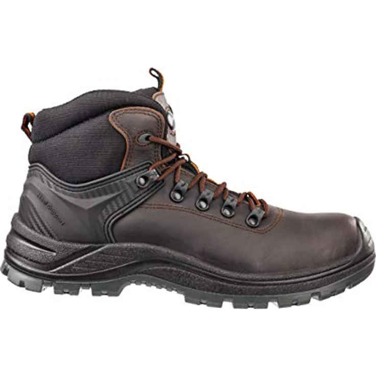 Albatros ENDURANCE MID S3 SRC, Sicherheitsschuh mit CRAFT HD Sohle und PU Zwischensohle, Größe 46, Braun-Schwarz – Bild 1
