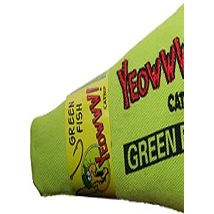 Rosewood 63119 Yeowww! Katzenspielzeug grüner Fisch – Bild 2