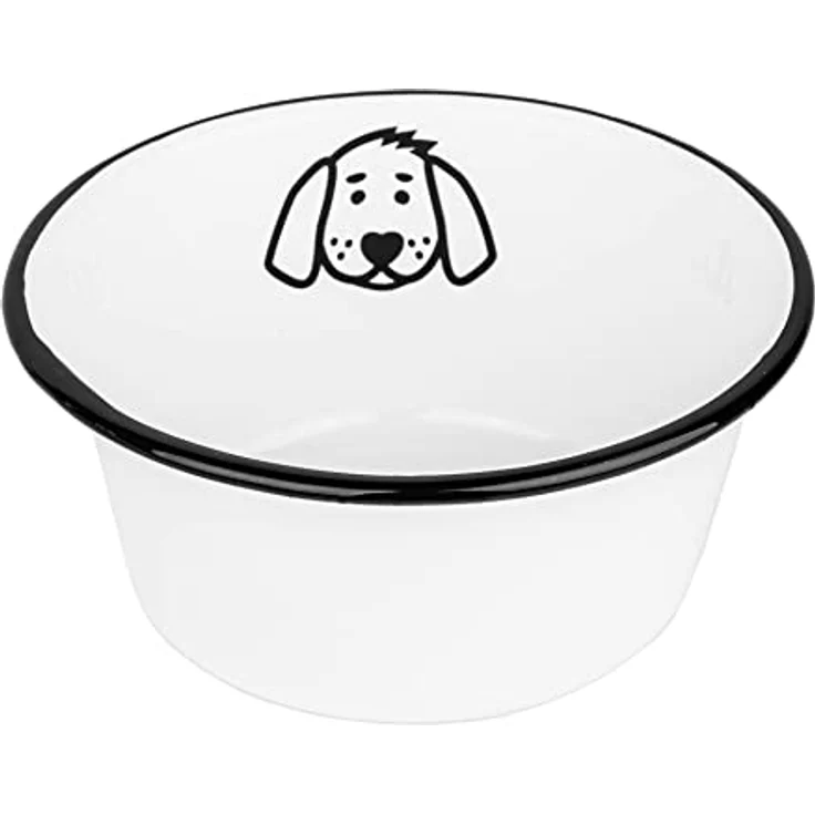 IB Laursen - Fressnapf, Hundenapf, Futternapf - für Hunde - Emaille - Ø 17 cm – Bild 5