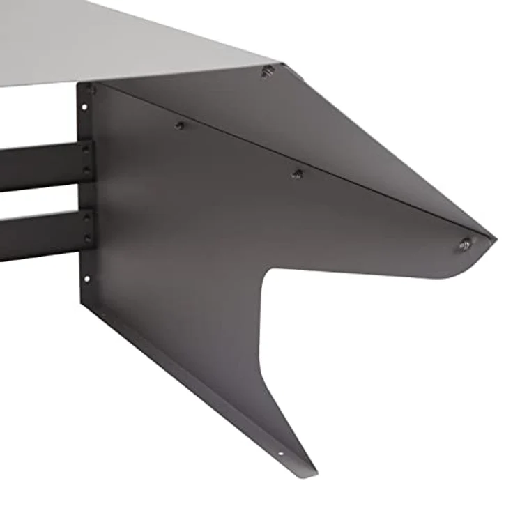 Proregal Mähroboter-Garage, wetterfeste Garage aus pulverbeschichtetem Stahl, 70 x 60 x 41 cm, grau – Bild 5