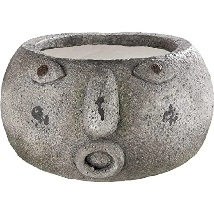 GILDE Casablanca Dekofigur Pflanzgefäß Folto - Blumentopf Figur Deko Skulptur Topf - breite 36 cm