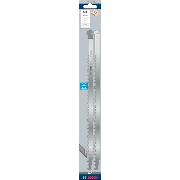 Bosch Pro 2tlg. HCS-Sägeblattsatz zum Sägen in Holz für Tandemfuchsschwanz (TF 350 M) – Bild 2