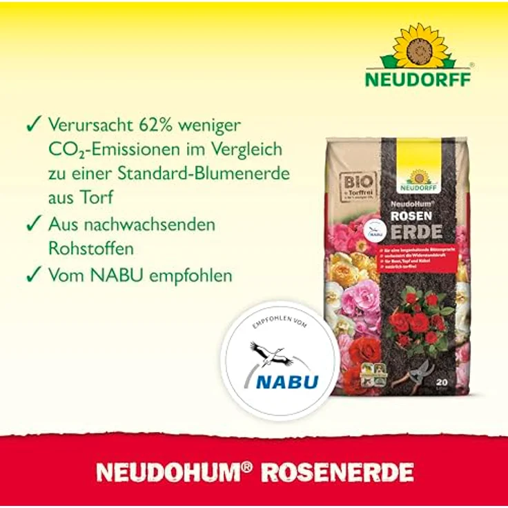 Neudorff NeudoHum Rosenerde 20 Liter – Bild 6