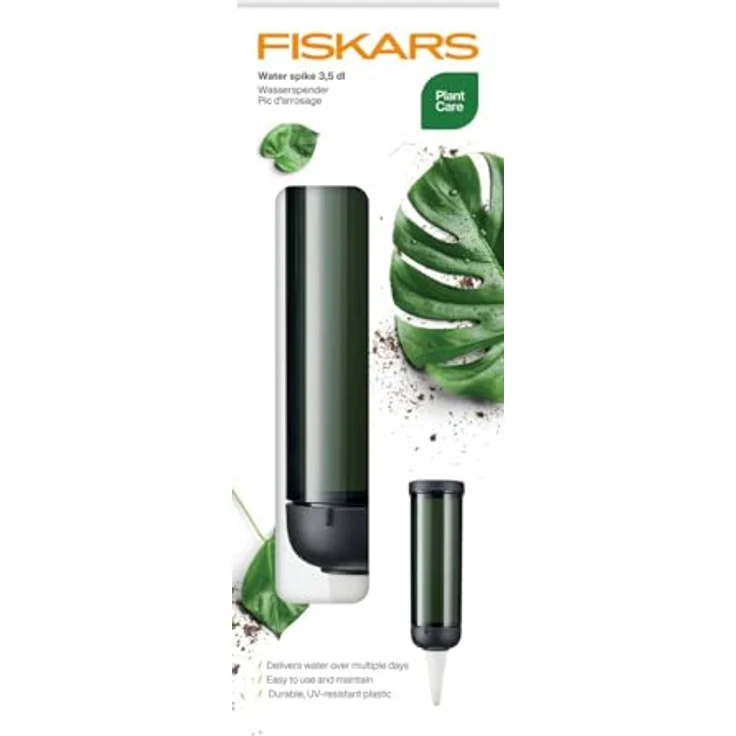Fiskars Wasserspender 350 ml, UV-beständiger Kunststoff mit Keramikkegel für selbstständige Pflanzenbewässerung – Bild 6