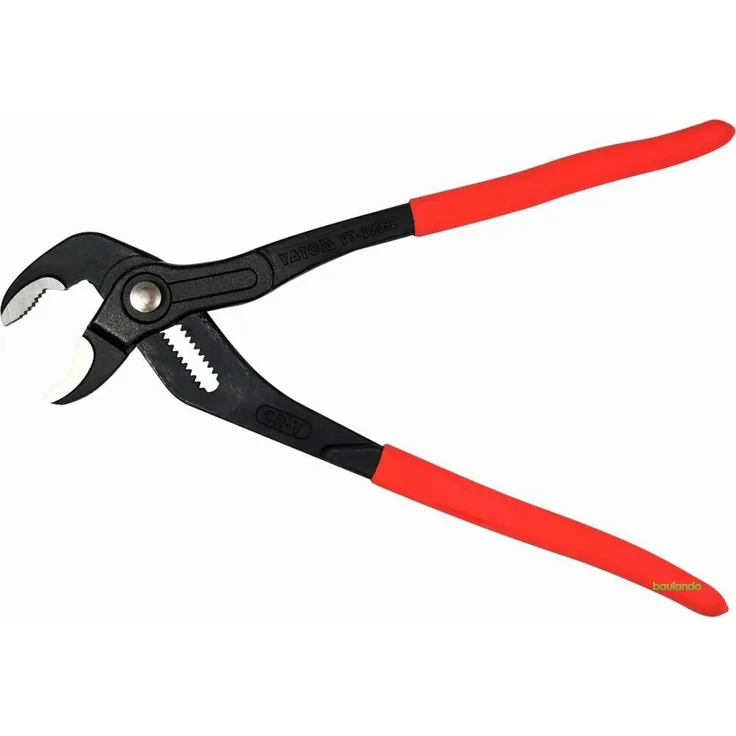 TRIZERATOP Wasserpumpenzange mit Schnelleinstellung 300mm, Chrom-Vanadium-Stahl, selbstklemmend, kunststoffüberzogene Griffe, Greifkapazität 50mm, 1-tlg.