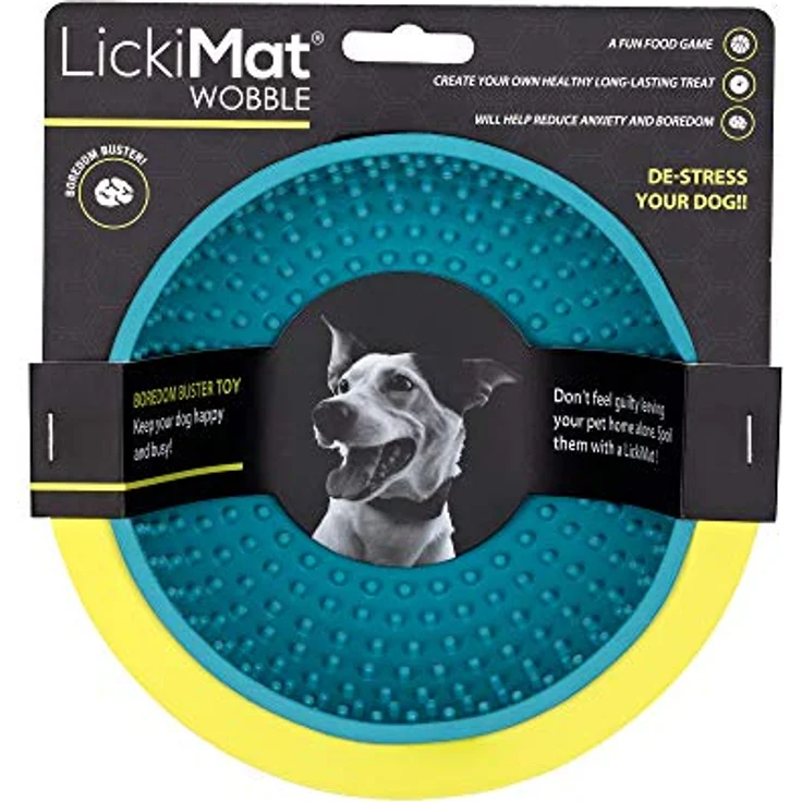 LickiMat Wobble Türkis, 1 Count (Pack of 1) – Bild 1
