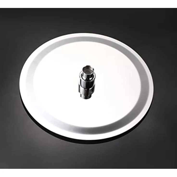 Marwell Kopfbrause Ø 25 cm, Edelstahl mit Anti-Kalk-Düsen und einfacher Montage – Bild 2