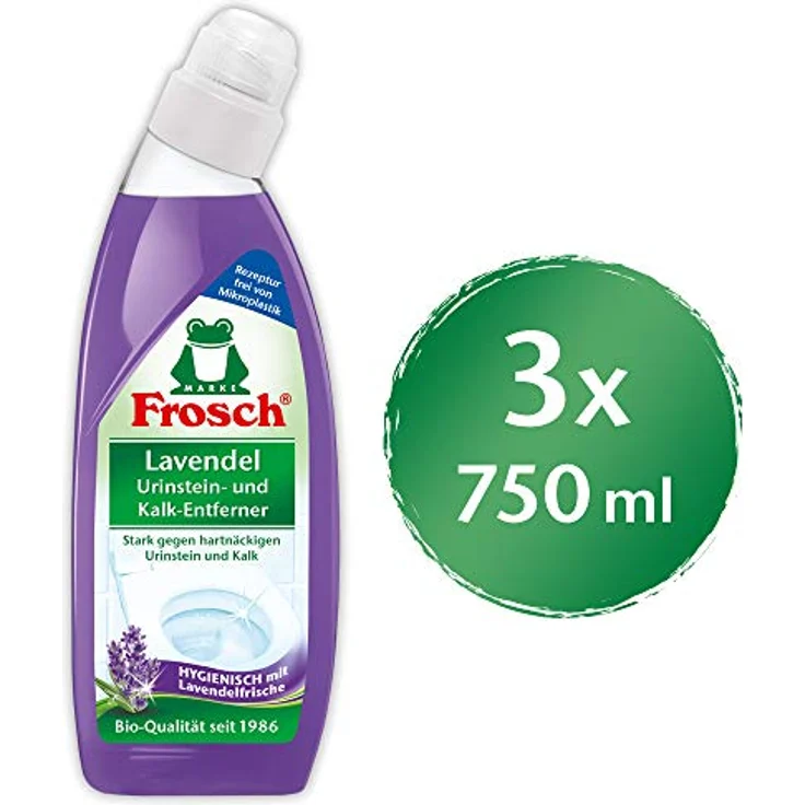 FROSCH - Lavender Toilet Gel 750ml - 750ml Allzweckreiniger – Bild 2