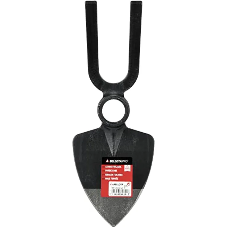 Bellota HOE229AP – Geschmiedete Doppelnutzungshacke, Spitzhacke und Gabel, mit Verdrehsicherungssystem.