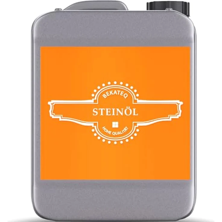 BEKATEQ Steinöl 10l - Schieferöl, Betonöl, Naturstein Öl & Steinimprägnierung für innen außen - Farblos - Hochwertige Pflege & Schutz - Made in Germany – Bild 1