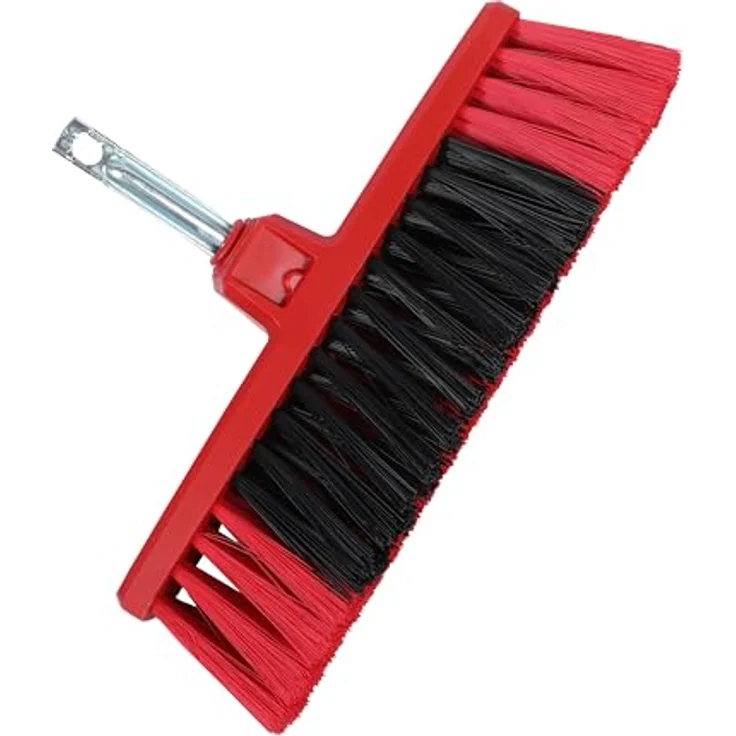 WOLF-Garten Terrassenbesen TB 350 M, multi-star Besen, rot-grau, 35cm – Bild 6