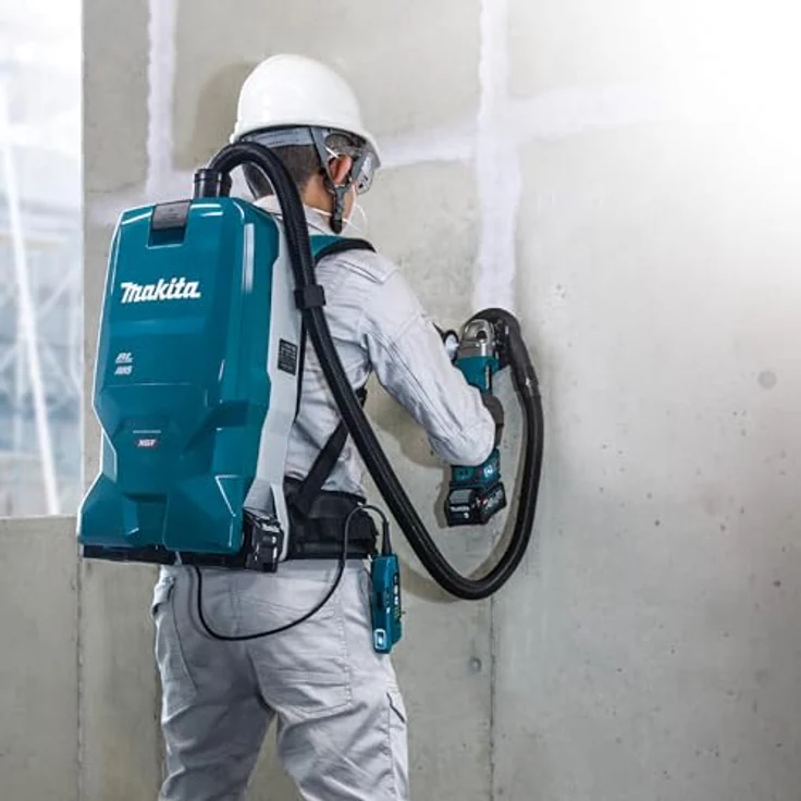 Makita VC012GZ01 Akku-Rucksackstaubsauger 40V max. mit Bluetooth, 200 mbar, HEPA-Filter, automatische Filterreinigung – Bild 6