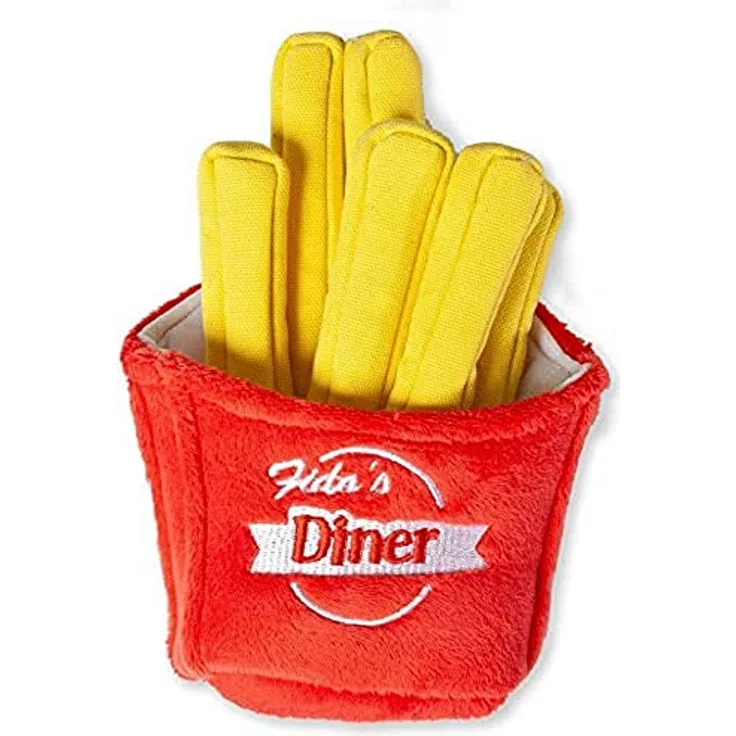 Karlie Hundespielzeug Plüsch Fritten L: 18 cm B: 13 cm H: 5 cm