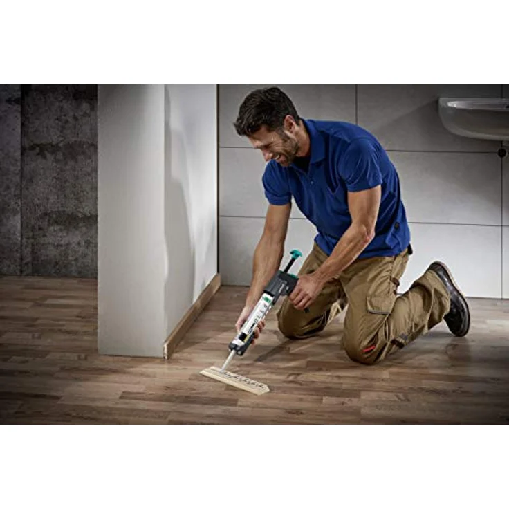 wolfcraft 1 MG 600 PRO meschanische Kartuschenpresse 4356000 | Kartuschenpistole in Profi-Ausführung mit besonders hohem Anpressdruck | Für 310 ml Kartuschen geeignet – Bild 8