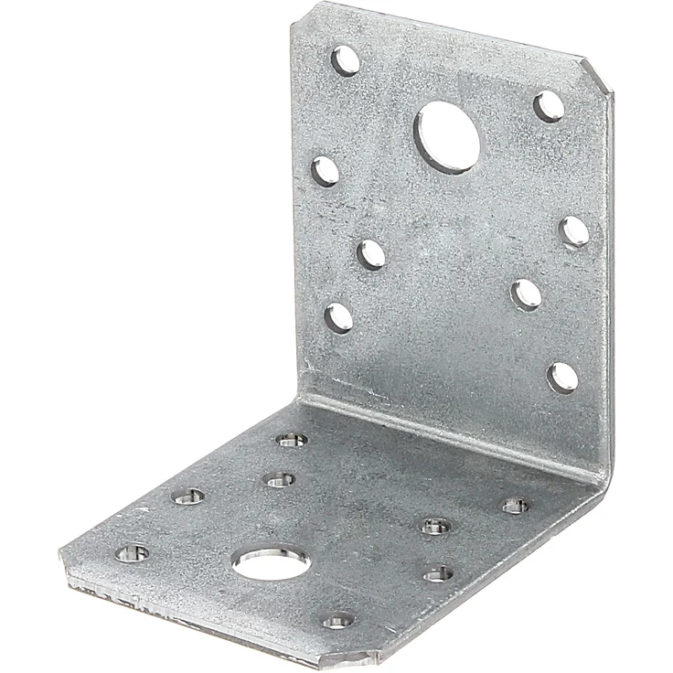 Alberts Winkelverbinder | sendzimirverzinkt | 70 x 70 x 55 mm | 50er Set 
(849450) – Bild 1