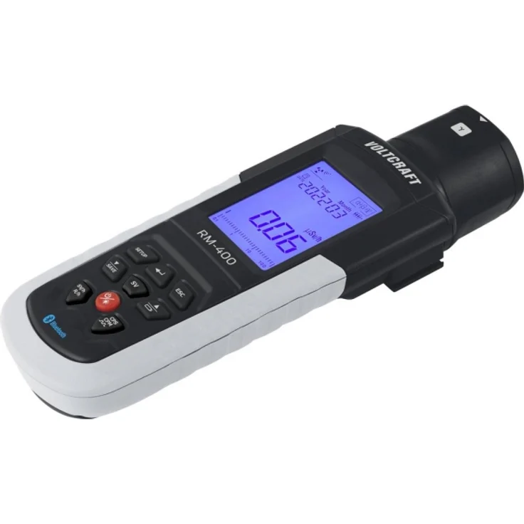 VOLTCRAFT RM-400 Geigerzähler Strahlung Alpha, Beta, Gamma, Röntgen akustischer Warnton, inkl. Auswertungssoftware, Datenlogger – Bild 1