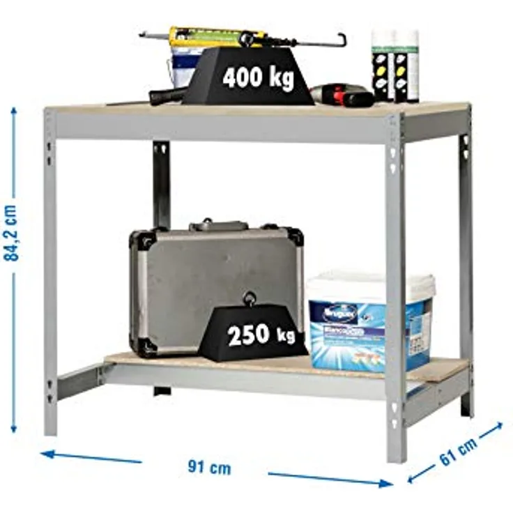 Simonrack - KIT SIMONWORK BT0 900 GRAU-HOLZ