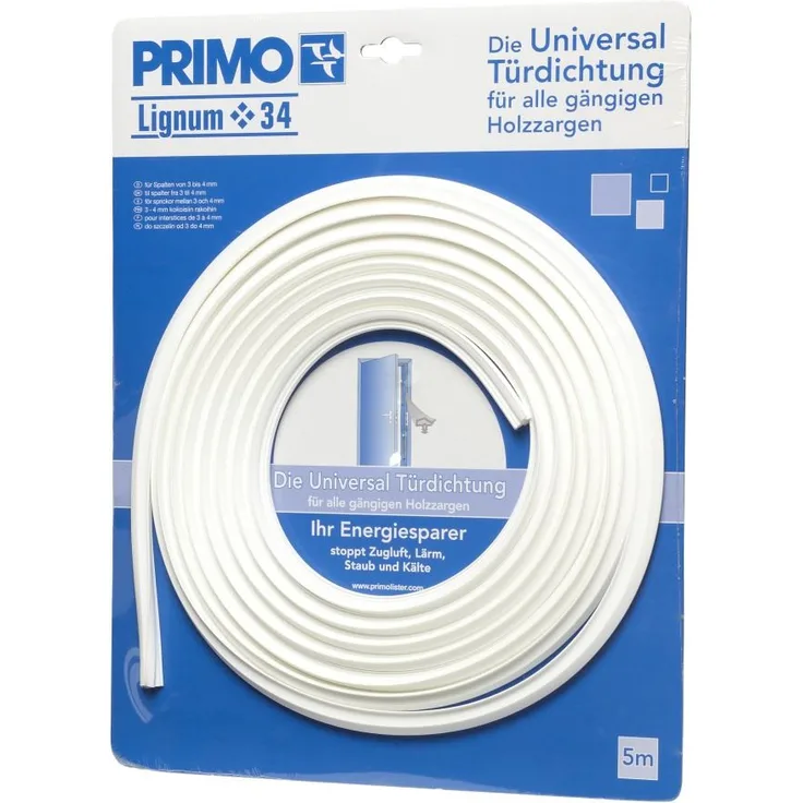 Universaldichtung Lignum 34 für Holzzarge weiß