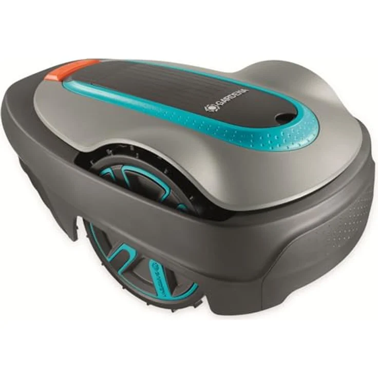 GARDENA Sileno city: Mähroboter bis 500 m² Rasenfläche, Steigungen bis 25%, Schnitthöhe 20 - 50 mm, LCD Display, inkl. Begrenzungskabel, Haken und Verbinder - 15002-20, 16 cm Schnittbreite – Bild 4