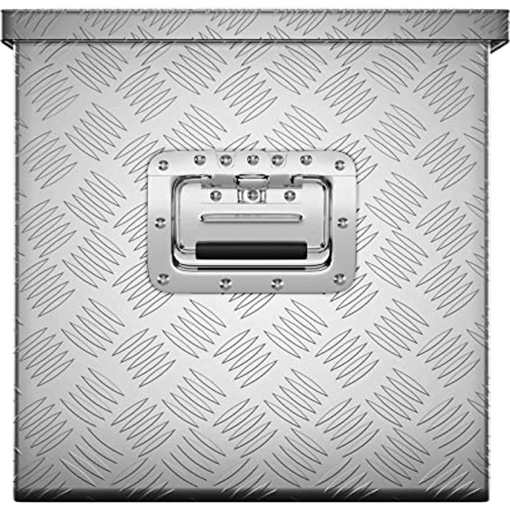 MSW Alubox Riffelblech 150 L Transportkiste - Aluminium Werkzeugkoffer 124 x 38 x 38 cm - Preisvergleich – Bild 4