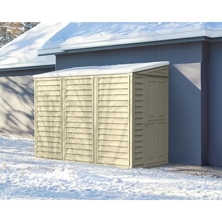 Duramax 06625 4 x 8 ft sidemate Schuppen  Beige  – Bild 3