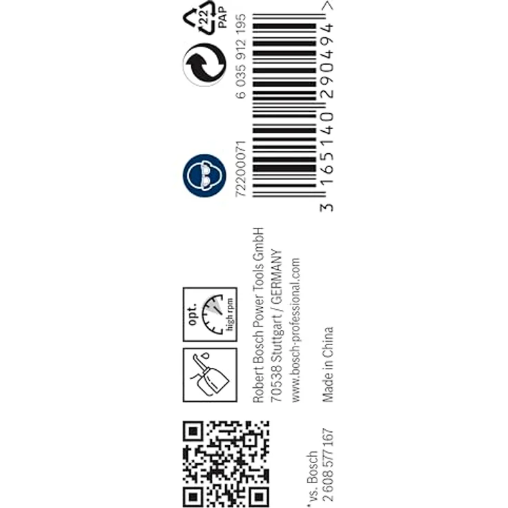 Bosch Professional Metallbohrer HSS-G geschliffen (10 Stück, Ø 1 mm) - Preisvergleich – Bild 3