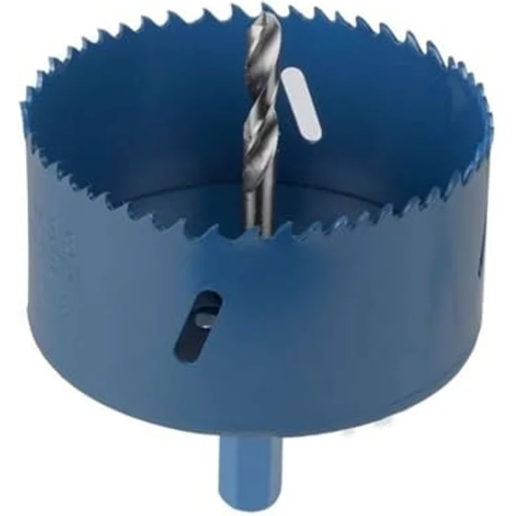 Airfit Kreisschneider 86mm 21086KS, HSS Bimetall mit Bohrer, speziell für Kunststoffe – Bild 2