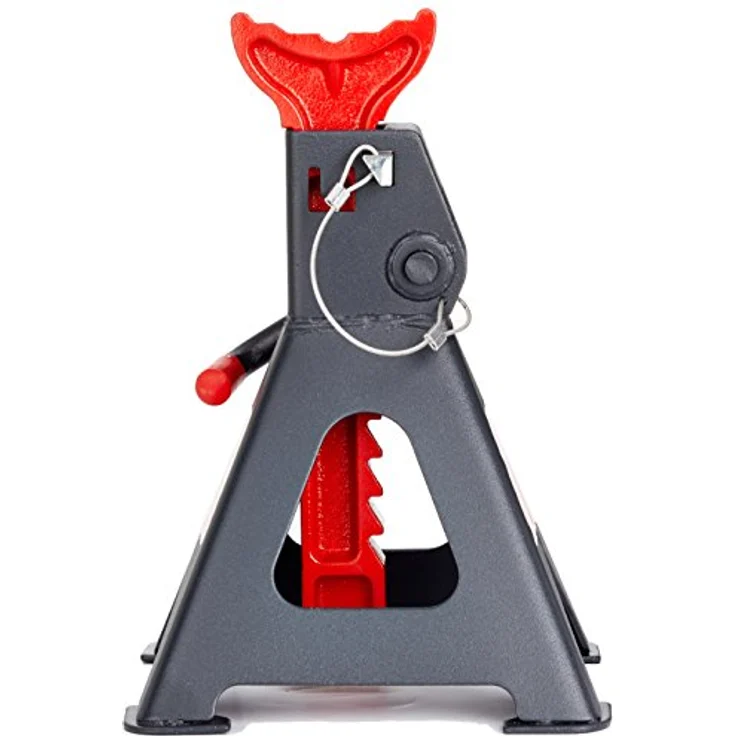 Facom Hubstrebenpaar 3T, Unterstellbock mit 3 Tonnen Tragkraft, Sicherheitsverschluss und 9 Höhenverstellungspositionen – Bild 2