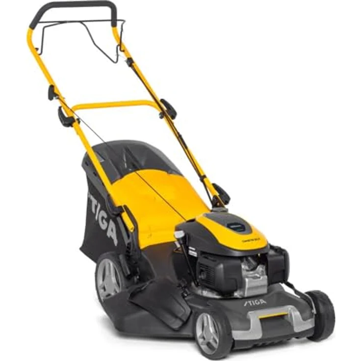 Stiga Combi 548 S H, Benzin-Rasenmäher mit Honda GCVx170 Motor, 4-in-1 Mähsystem, 48 cm Schnittbreite, selbstfahrend, 70 L Grasfangkorb – Bild 1