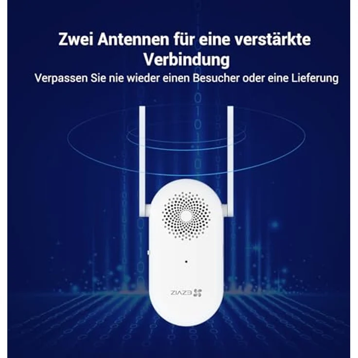 EZVIZ CH1 Innengong für Smarte Türklingel EP3X PRO, 20 Klingeltöne, einstellbare Lautstärke, bis zu 72 dB – Bild 7