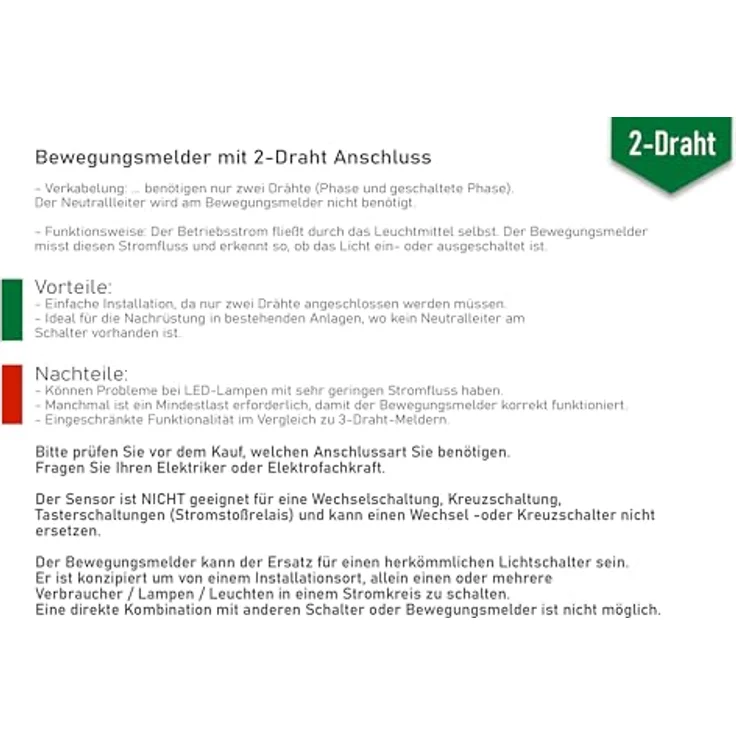 Chilitec Unterputz Bewegungsmelder für LED Innen 160 Grad – Bild 11