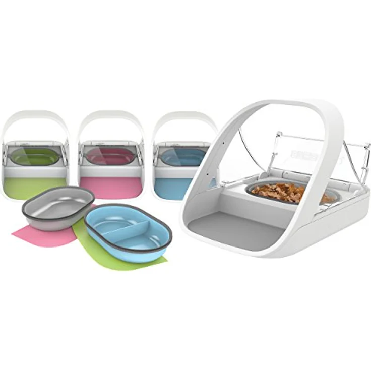 SureFeed Schalen & Matten-Set (0.40 l), Futternapf mit integrierter Dichtung für frisches Futter – Bild 2