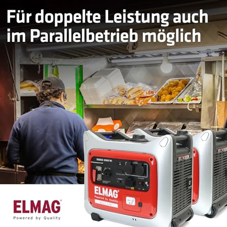 ELMAG Inverter Stromerzeuger SEBSS 3000Wi – Bild 6