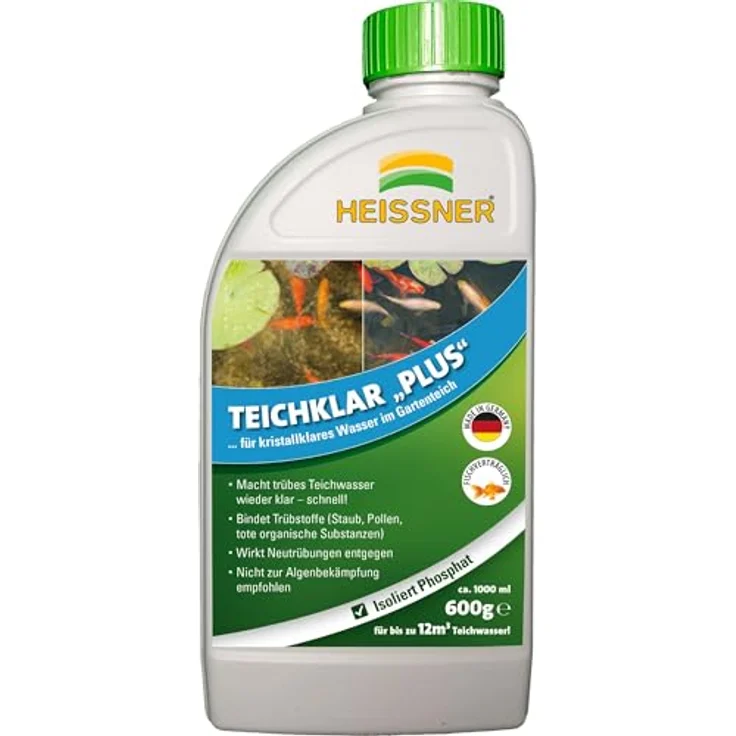 Heissner Teichpflege TEICHKLAR Plus, 1000ml – Bild 2